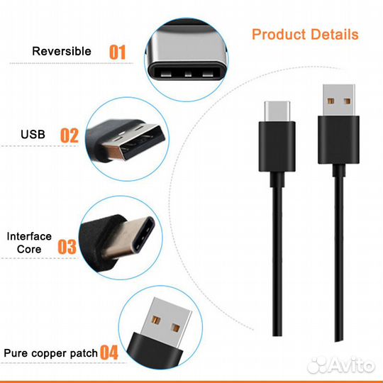 USB Cable - Type-C Xiaomi MI 4C