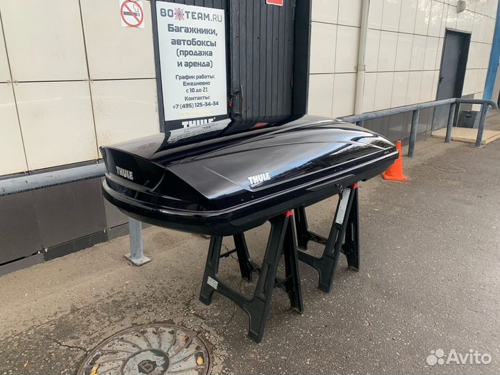 Автобокс Thule Motion XXL (900) черный (аренда)