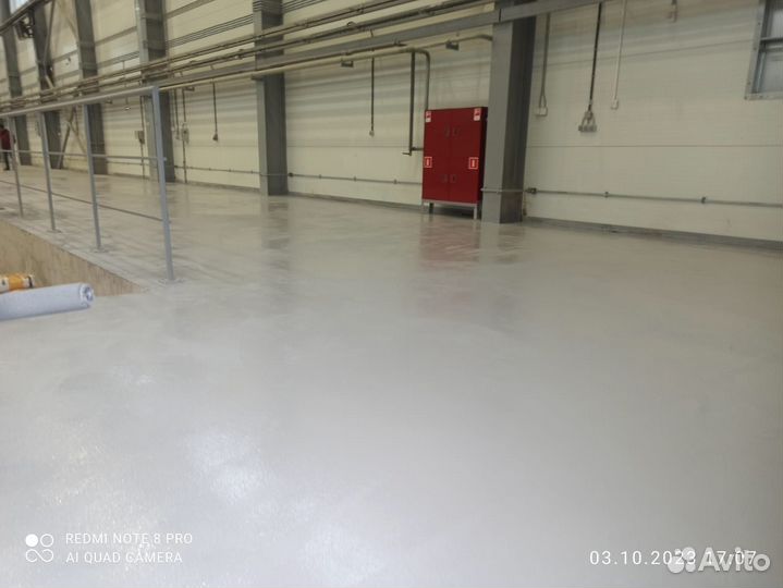 Наливные полимерные полы