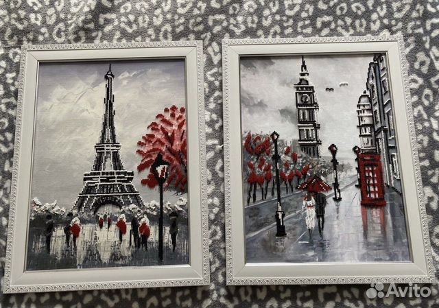 Картины вышитые бисером