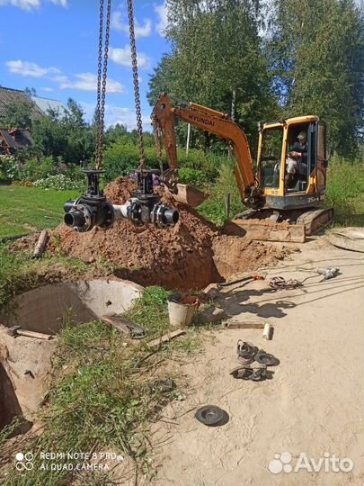 Услуги экскаватора Hyundai 3.5 т. Jsb 6.5 тонн