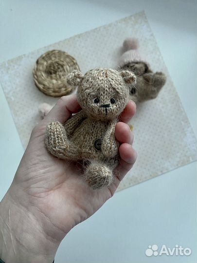 Уютные ишрушки - набор: мишка и зайка