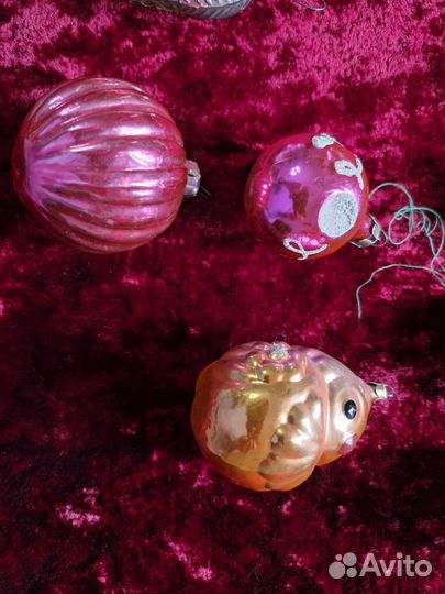 Елочные игрушки редкие СССР