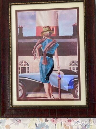 Картины для интерьера вышитые бисером