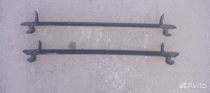 Багажник на рейлинги hyundai santa fe