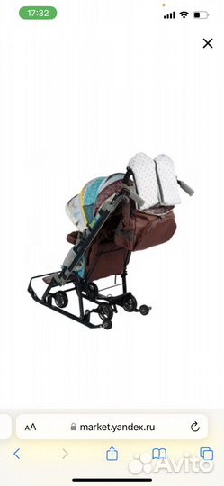Санки коляска ника 7 3