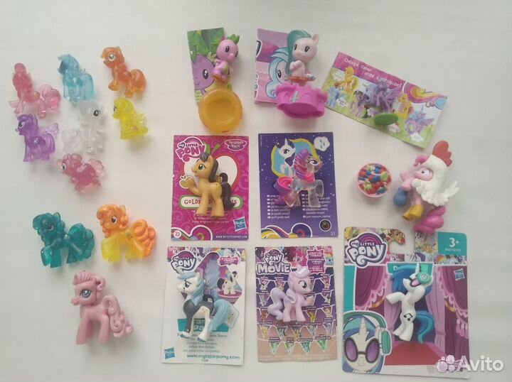 My little pony пони фигурки bb