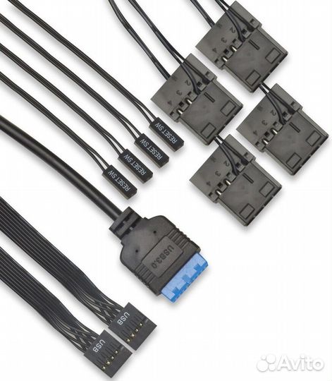 ExeGate Mistery X2 450W Black