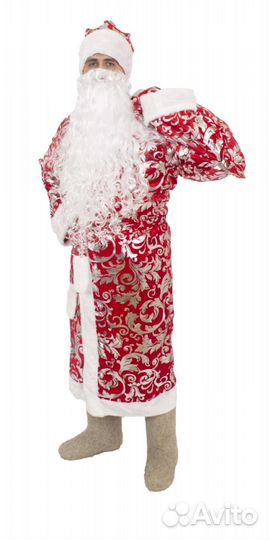 Костюм Деда Мороза взрослый