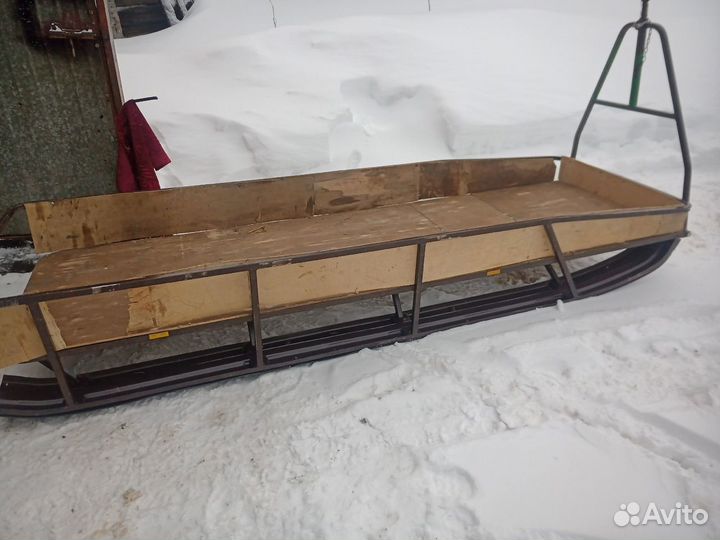 Сани для снегохода