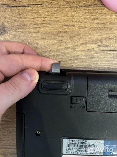 Asus n61vg ноутбук