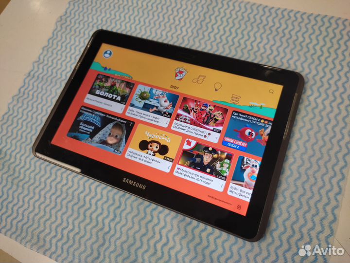 Большой планшет для ютуба Samsung Galaxy Tab 2