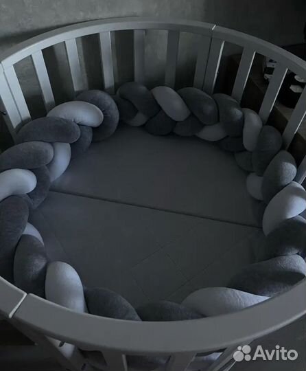 Бортик косичка