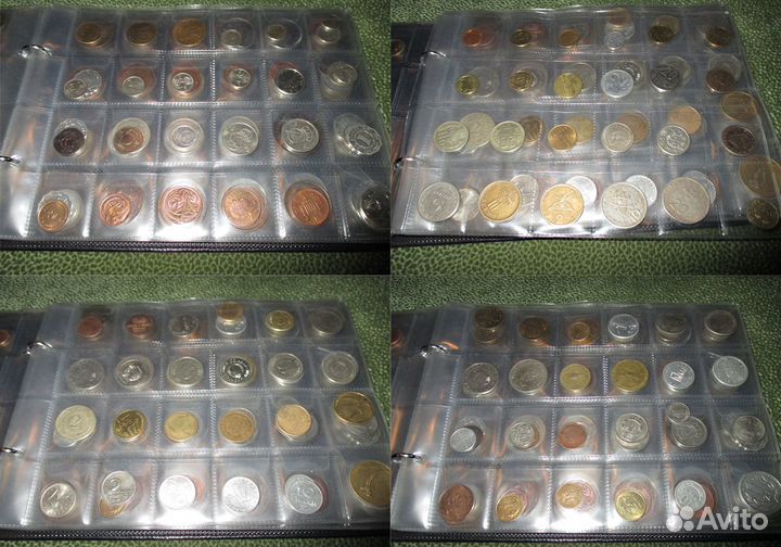 Коллекция монет СССР, Россия, Мир (альбомы)