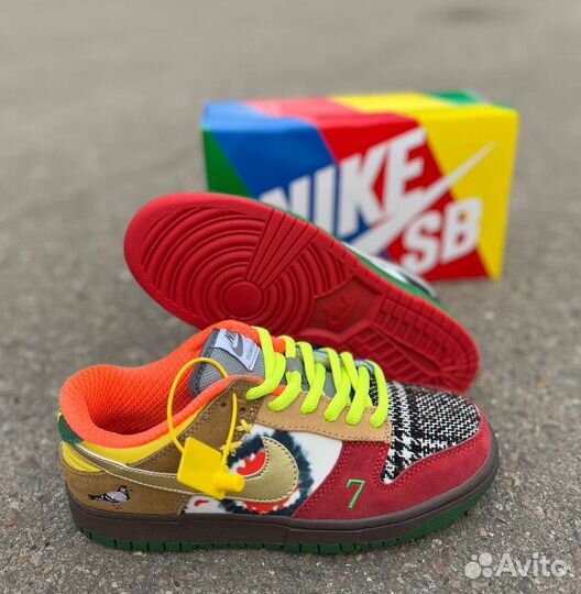 Кроссовки Nike SB dunk What The dunk 36-41р