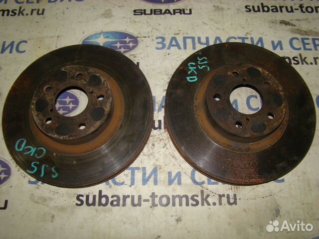 Диск тормозной F (пара) Forester SJ5 2014 (Тормозн