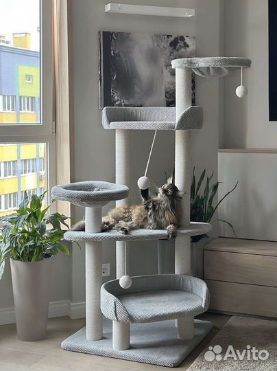 Когтеточка домик для кошки