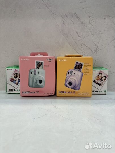 Фотоаппарат fujifilm instax mini 12 пленка в подар