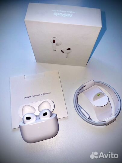 Беспроводные наушники airpods