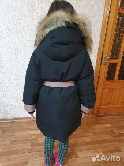 Пальто для девочки 134 140