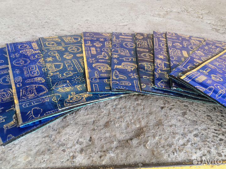 Шумоизоляция бюджетная 20 листов 5мм