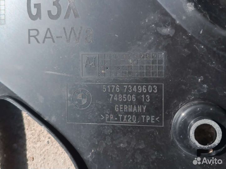 Щиток моторного отсека BMW 5' G30