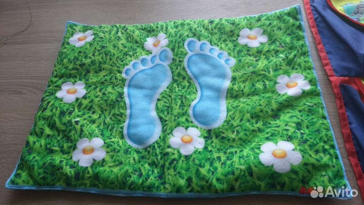 Набор в детский садик коврик и кармашки