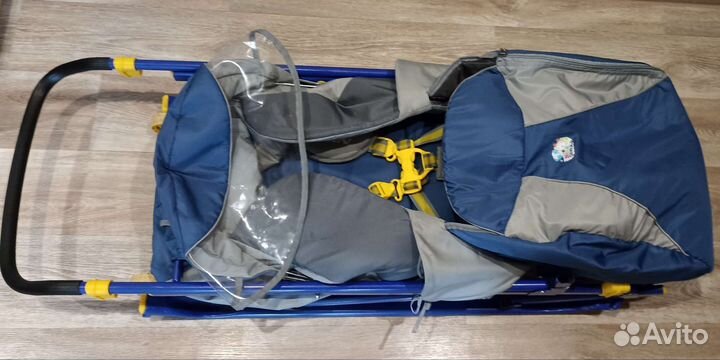 Детские санки коляска бу