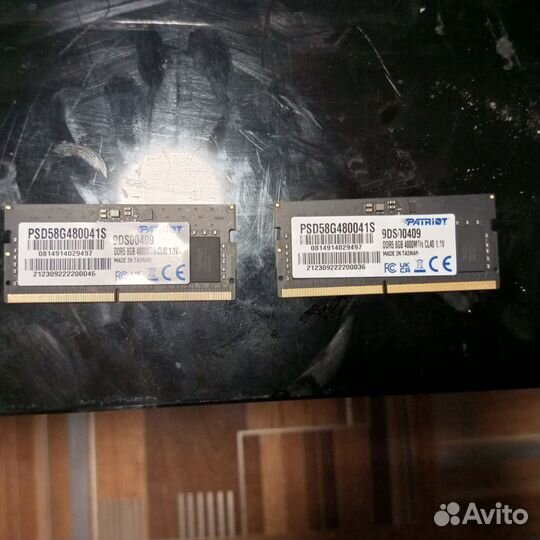 Оперативная память ddr5 8GB для ноутбука