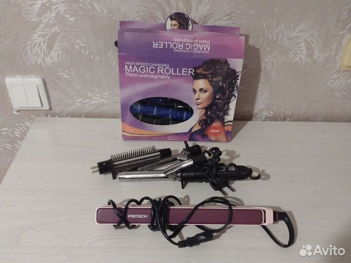 Бигуди,щепцы,выпрямитель для волос