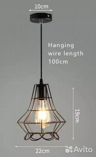 Светильники потолочные подвесные новые