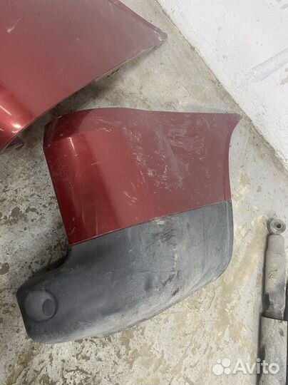 Fiat doblo задний бампер