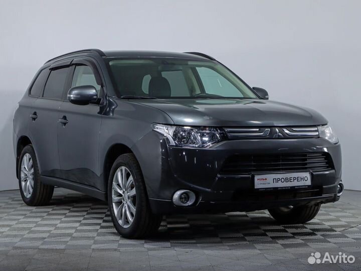 Mitsubishi Outlander 2.4 CVT, 2014, 123 000 км