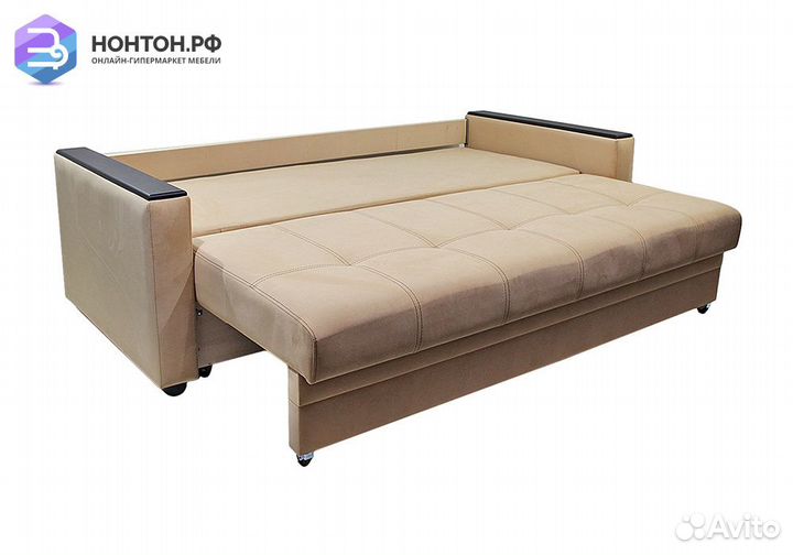 Диван еврокнижка Денвер бежевый