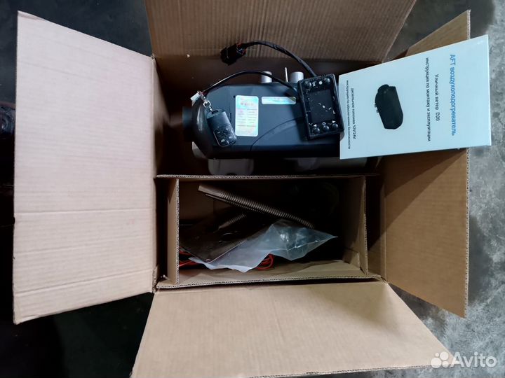 Автономный отопитель сухой фен 24 в