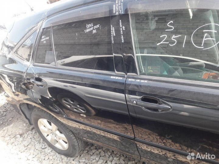 Стекло двери заднее правое Toyota Harrier GSU35