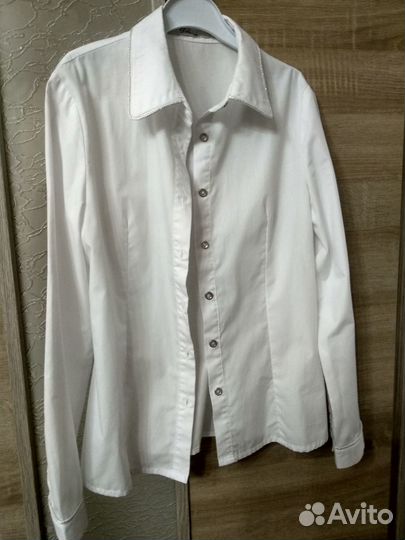 Рубашка белая школьная