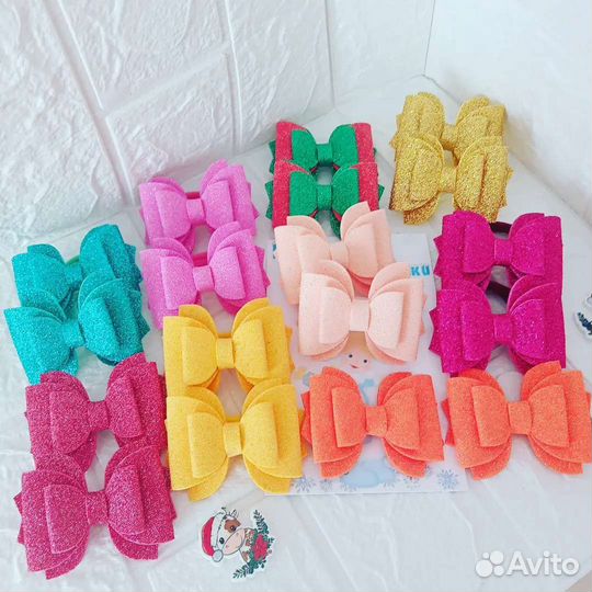 Резинка для волос бантики резиночки