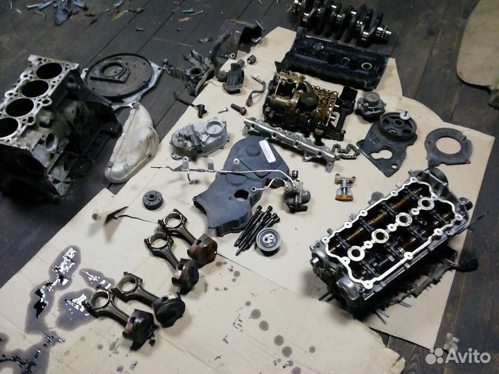Двигатель 2.0 fsi vag BVZ по частям Фольксваген