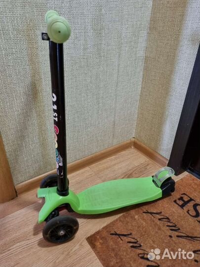 Самокат детский трехколесный бу