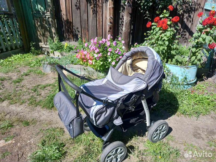 Прогулочная коляска 3 в 1 бу
