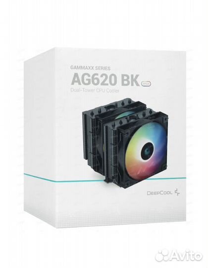 Кулер для процессора deepcool AG620 BK argb