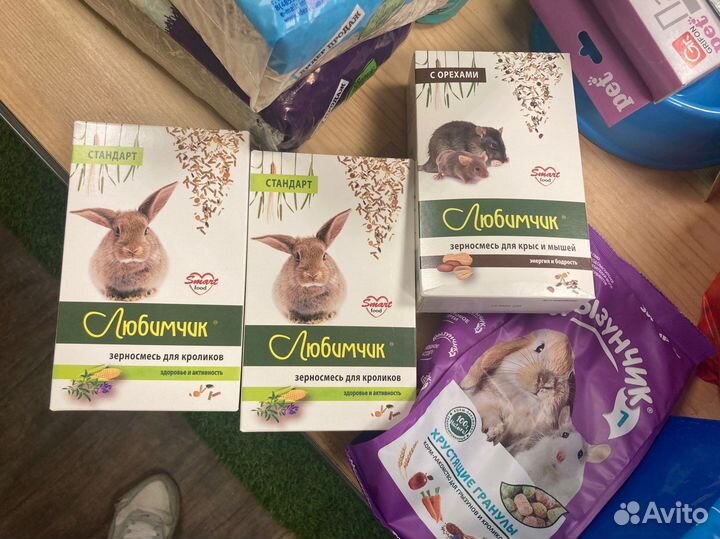 Корм для грызунов и птиц