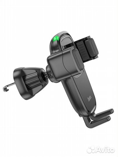 Автодержатель с беспроводной зарядкой 15W Hoco HW1