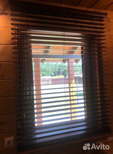 Жалюзи деревянные шторы