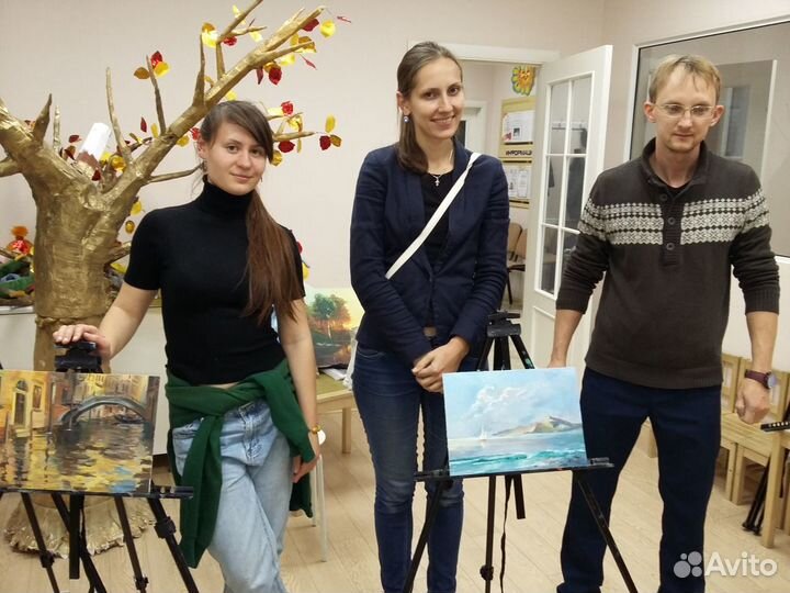 Обучение рисованию и живописи, мастер-классы и изо