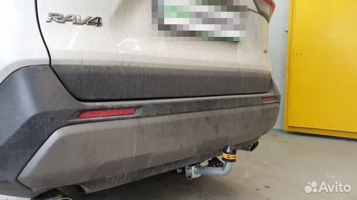 Фаркоп Тойота (Toyota) RAV4 2019, с оцинкованным ш