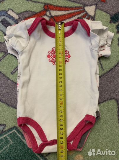 Боди для девочки 0-3 мес