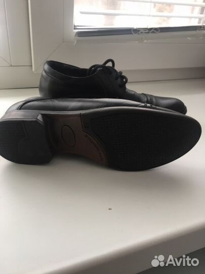 Туфли ботинки школьные кожа