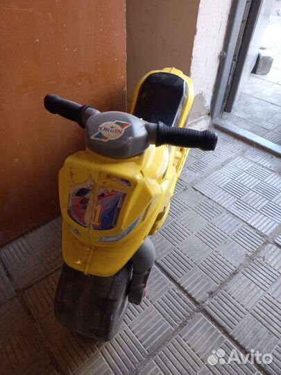 Детский мотоцикл беговел